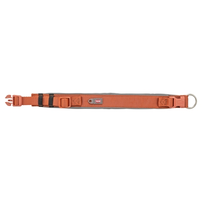 TRIXIE HALSBAND HOND PREMIUM EXTRA BREED ROEST / GRAFIET GRIJS