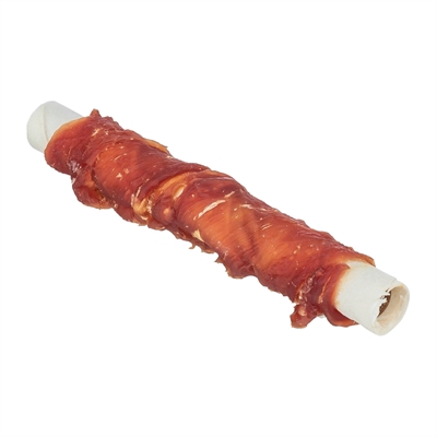 TRIXIE DENTA FUN STICK MET EEND EN KIPPENLEVER