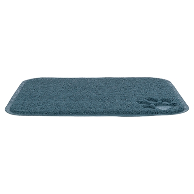 TRIXIE SCHOONLOOPMAT VOOR KATTENBAKKEN PVC BLAUW
