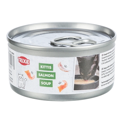 TRIXIE SOUP MET KIP EN ZALM