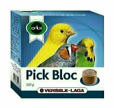 ORLUX Piksteen Pick Bloc Mix grit, zeekoraal & maagkiezel - hoog calcium 25% - 350g