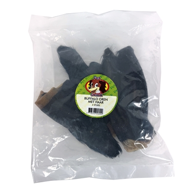 Petsnack Buffalo Oren Met Haar Kauwsnack voor Honden