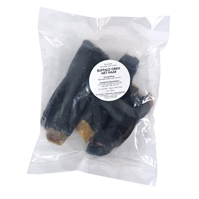Petsnack Buffalo Oren Met Haar Kauwsnack voor Honden
