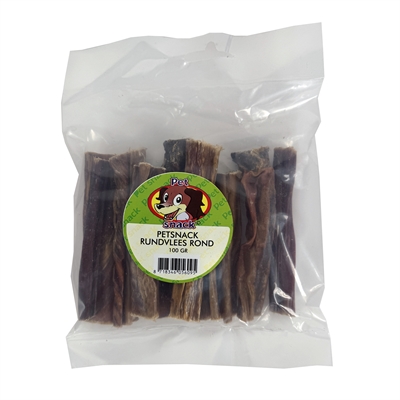 PETSNACK RUNDVLEES ROND KEELPIT