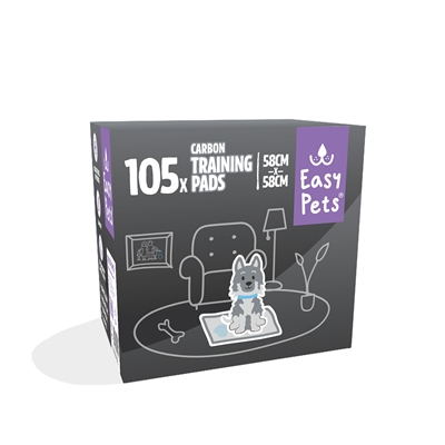 EASYPETS Puppy Carbon Training Pads - Active carbon, extra absorberend, 4-laags -