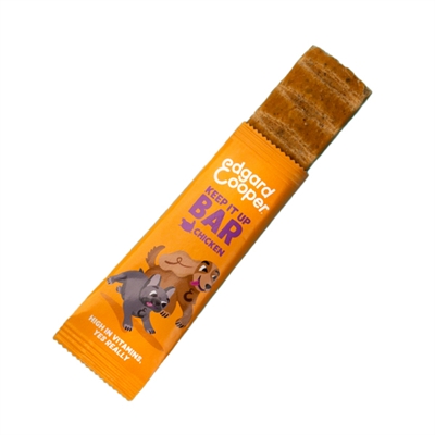 EDGARD & COOPER Hondensnack ADULT BAR KIP Verse kip 40% graanvrij voedzame energieboost - 30 g