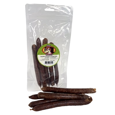 PETSNACK GEDROOGDE WORSTJES