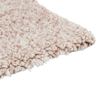 TRIXIE TAPIS DE COUCHAGE CALIDA AVEC GARNISSAGE THERMORÉFLÉCHISSANT BLANC-MARRON