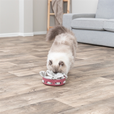 TRIXIE Interactieve kattenvoerbak Cat Activity Hide'n'Sniff Bowl Mentale stimulatie, vaatwasserbestendig, antislip - 18 cm