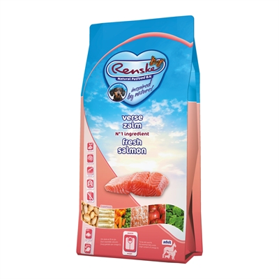 RENSKE SUPER PREMIUM ADULT ZALM GRAANVRIJ HYPOALLERGEEN