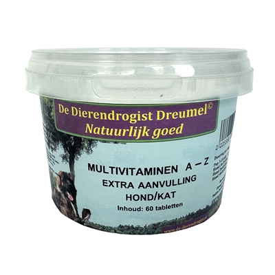 Dierendrogist Multivitamine A-Z
