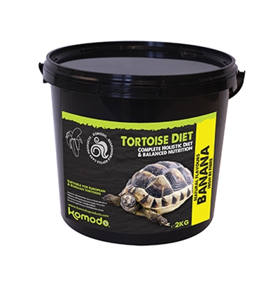 KOMODO VOER SCHILDPAD BANAAN