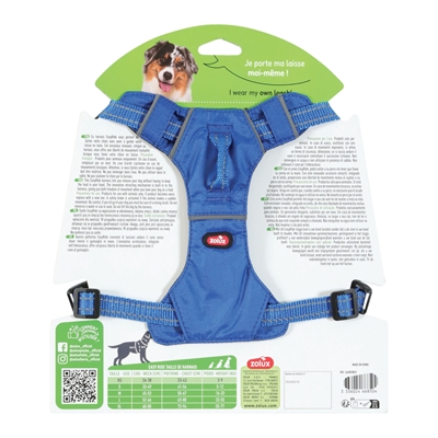 Zolux Easyride Geschirr blau XS 33-43 cm 130 cm