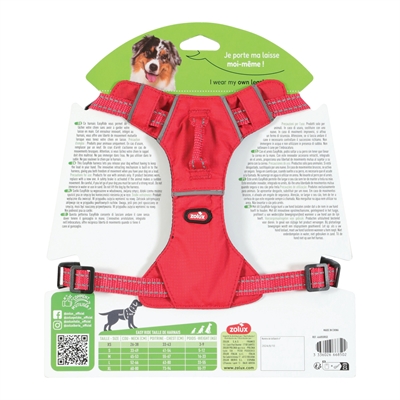 Zolux Easyride Geschirr rot Mini 130 cm