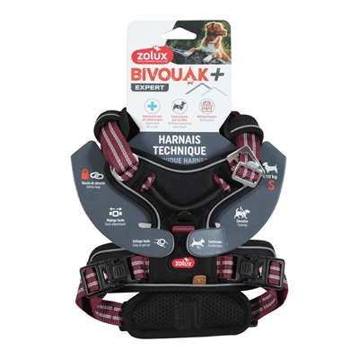 ZOLUX BVK HONDENTUIG RED