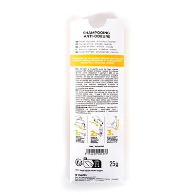 HERY SHAMPOO POEDER TEGEN GEURTJES