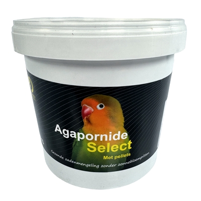 HARECO Agapornisvoer Agapornis Select met Pellets Luxe zaadmix met pellets, gojibessen en bananenchips - Mix - 1,8 kg