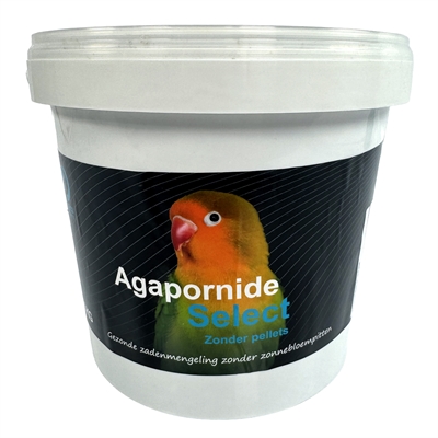 HARECO Zaadmix Agapornis Select Zonder Pellets Met gojibessen & trosgierst - 1,8 kg