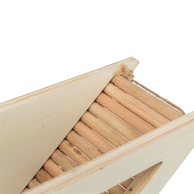 TRIXIE OBSERVATIEBOX MUIS / HAMSTER MET TUNNEL ONBEHANDELD HOUT