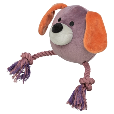 TRIXIE HOND PLUCHE MET TOUW