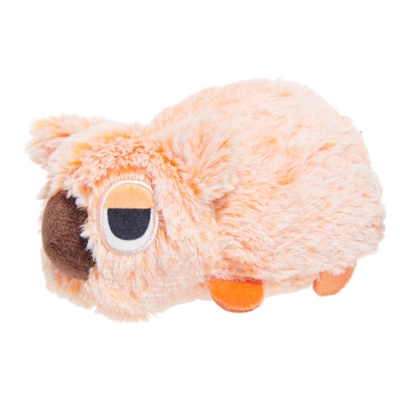 BARK Walken Wombat pluche hondenspeelgoed pluche piepend 22x15x8 cm