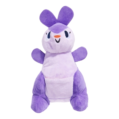 BARK Topanga Kanga Känguru Snackbeutel Hide & Seek Plüsch Violett
