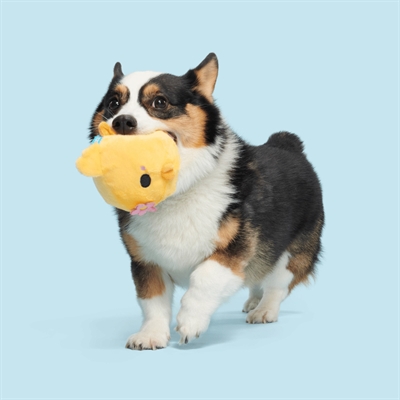 BARK Lil' Hennifer pluche hondenspeelgoed pluche piepend 23x18x11 cm