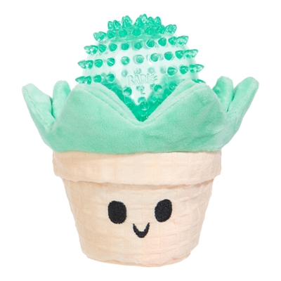 Bark Suki Succulent vetplant pluche hondenspeelgoed piepend 22x14x13 cm