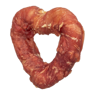 TRIXIE Denta Fun Heart Kauwsnack met eendenborst