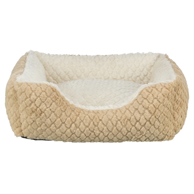 TRIXIE HONDENMAND KALINE MIO HOEKIG LICHTBRUIN / CREME