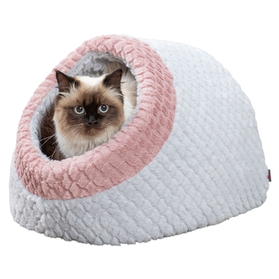TRIXIE KATTENMAND IGLO KALINE MIO GRIJS / OUDROZE