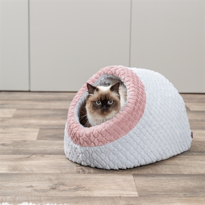 TRIXIE KATTENMAND IGLO KALINE MIO GRIJS / OUDROZE