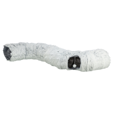 TRIXIE HARVEY PLUCHE SPEELTUNNEL / DONUT WIT / GRIJS