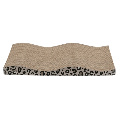 TRIXIE KRABPLANK LEO KARTON PANTERPRINT MET KATTENKRUID / CATNIP