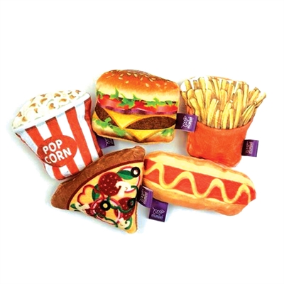 HAPPY PET TABBY PATCH FAST FOOD MET CATNIP ASSORTI