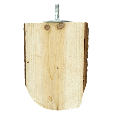 BACK ZOO NATURE WOOD SLICE PERCH