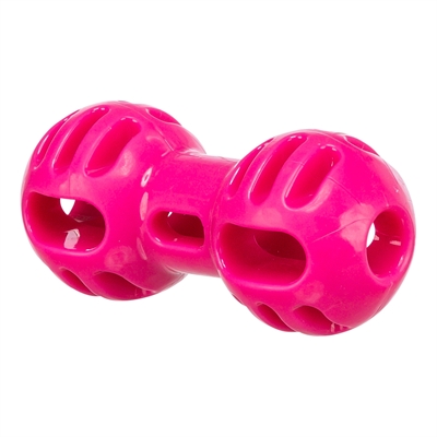 TRIXIE DUMBELL SOFT & STRONG TPR ROZE