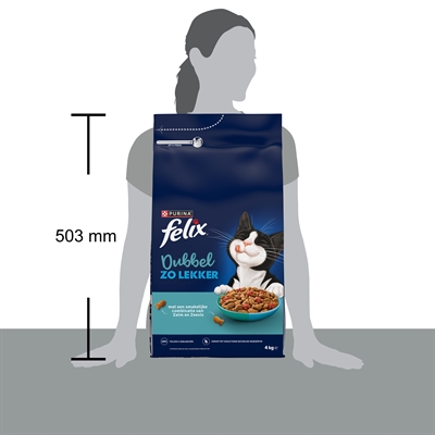 FELIX DROOG DUBBEL ZO LEKKER ZALM / VIS / RODE BIET