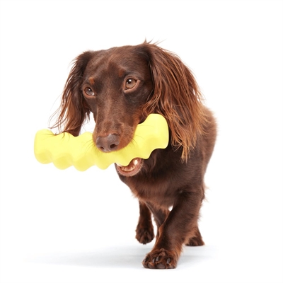 Bark Crinkle Fry kauwspeelgoed nylon voor grote honden 17x4x5 cm