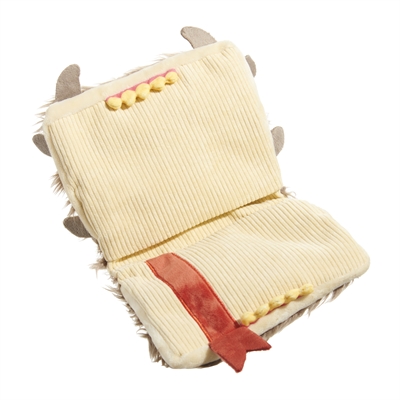 BARK Book of Monsters Harry Potter pluche hondenspeelgoed pluche pieper 19x15x6 cm