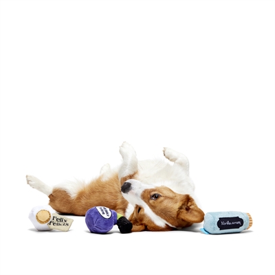 BARK Potions Pack Up Harry Potter pluche hondenspeelgoed pluche piepend 19x14x7 cm