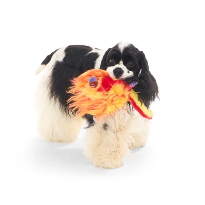 BARK FAWKES pluche hondenspeelgoed pluche piepend 50x36x8 cm