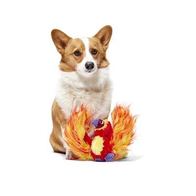 BARK FAWKES pluche hondenspeelgoed pluche piepend 50x36x8 cm