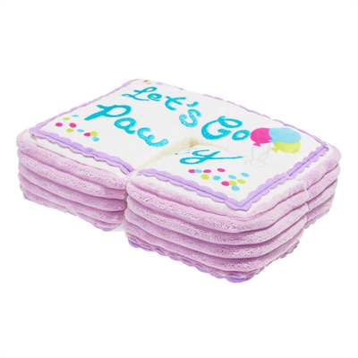 BARK Piece Of Sheet Cake Birthday pluche hondenspeelgoed piepend 24x20x8 cm