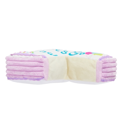 BARK Piece Of Sheet Cake Birthday pluche hondenspeelgoed piepend 24x20x8 cm