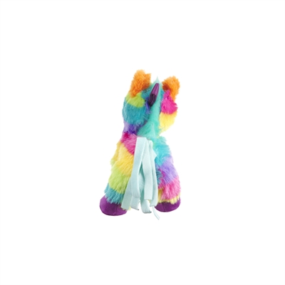 BARK Full O Fluff Pinata Birthday pluche hondenspeelgoed pluche met pieper 22x13x23 cm