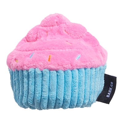 BARK Cup Kate Birthday hondenspeelgoed pluche-rubber vulbaar 8x8x7 cm