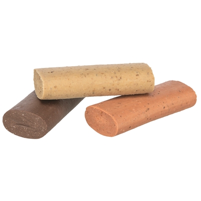 TRIXIE Hondensnack FREEZE & CHEW Reep Assorti verkoelend (gekoeld/invriezen), 3 smaken & zonder toegevoegde suikers - Assorti - 65 g