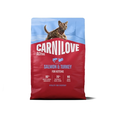 CARNILOVE ACTIVE KITTEN SALMON / TURKEY