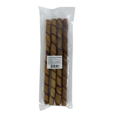 I AM Kauwstick Porkhide/Duck Stick Langdurig kauwplezier en stimuleert kauwgedrag - Naturel - 34 cm / 350 g